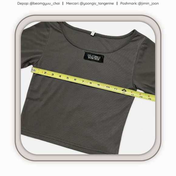 2-in-1 ribbed crop top set! ✨ - Picture 5 of 7